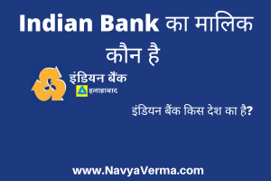 indian bank ka malik kaun hai